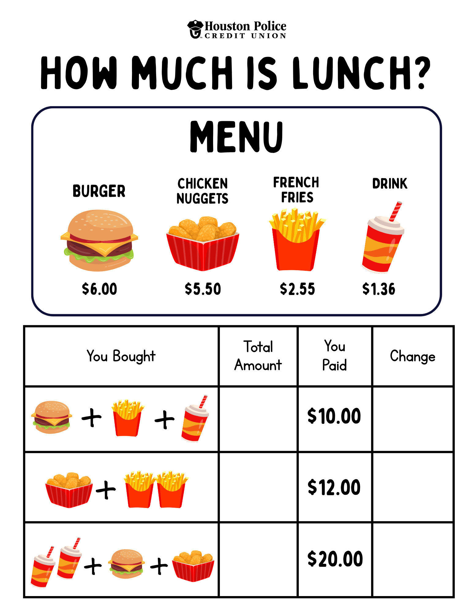 How Much is Lunch