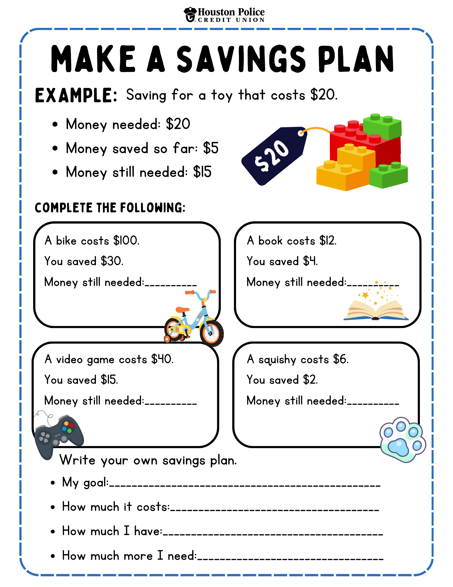 Make A Savings Plan